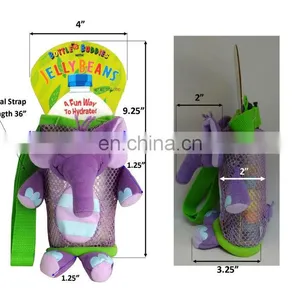 Plush Water Bottle Holder Water Bottle Bag Animal Water Bottle Cover Bag thumbnail-2