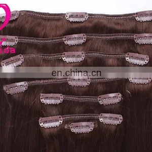 Hair Extensions Clips Clip in Human Hair Extensions for Black Women thumbnail-2