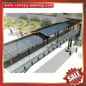 Alu pc Polycarbonate Aluminum Aluminium Metal Outdoor Terrace Balcony Gazebo Patio Canopy Canopies Cover Awning Shelter Manufacturers thumbnail-2