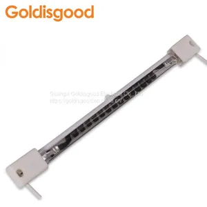 Half-white Carbon Fiber Infrared Heating Mediumwave Tube for Oven thumbnail-1