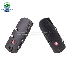 Luggage Spare Part Suitcase Plastic Zipper Lock Parts for Luggage Lock thumbnail-3