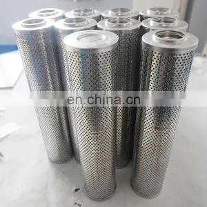 1,3,5,10,20 Micron 316L Press Stainless Steel Micron Perforated Wire Mesh Cylider Filter thumbnail-1