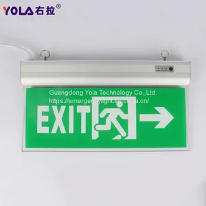 Exit Sign Lamps Indicator Automatic Emergency Light Exit Sign Lamps thumbnail-1