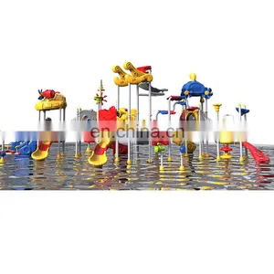 Interactive Plastic Slide Water Park Pool for JMQ-1815A thumbnail-3