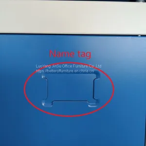 Durable Storage Furniture Gym Locker/Staff Locker/Steel Locker Blue and Gray Color 6 Door thumbnail-5