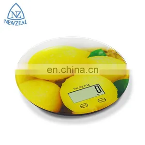High End Quality 5kg1g Digital Kitchen Scale Highly Accurate Round Food Scale thumbnail-1