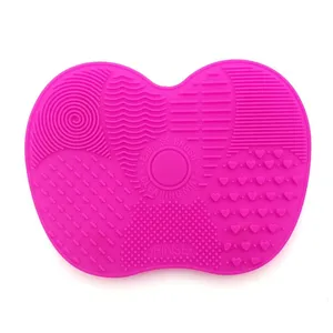 Cleaning Brush Pad Makeup Brush Cleaning Mat Silicone Makeup Brush Cleaner thumbnail-4