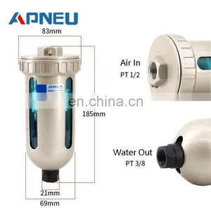 AD402 Air Pump AD402-04 Automatic Drainer Drain Valve Air Tank Compressor Oil Water Separator Filter thumbnail-1