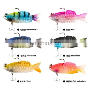 Hot Selling Sub Soft Bait Several Sections Multi Section Bait Road Sub Lead Fish Bionic Bait thumbnail-1