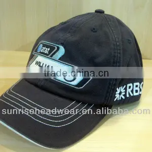 Custom Quality Washed Baseball Cap thumbnail-1