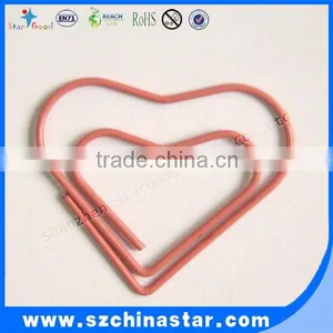Wholesale Love Shaped Paper Clips With Beautiful PP Box Packing thumbnail-2