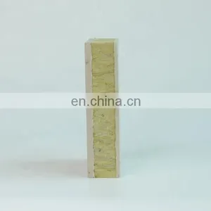Structural Soundproof Sound Absorption Fireproof Insulated Rock Wool Corrugated Sandwich Panels For Walls thumbnail-4