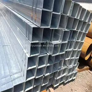 Yunnan Q235 Square Tube Wholesale Hot Dip Galvanized Square Tube 40 * 80 * 3 Square Tube Kunming Sales Square Tube thumbnail-1
