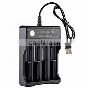 Battery Charger USB Lithium 18650 Rechargeable Li-ion Power Battery Chargers Universal USB Adapter Charging Box Power Bank thumbnail-3