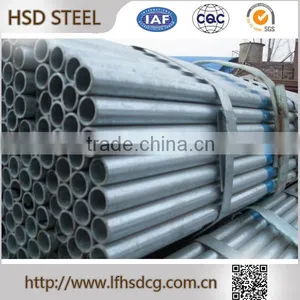 China Wholesale Q235 Round Section Shape Steel Pipe thumbnail-1