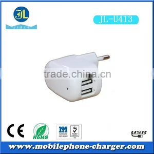 Dual Port USB 220v Wall Usb Charger Adapter EU Socket Mobile Phone Travel Charger Usb Travel Charger thumbnail-3