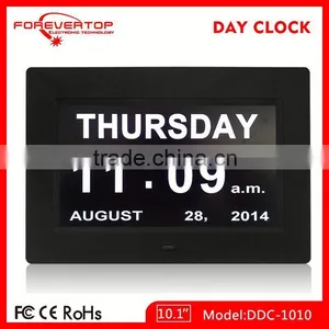 Hot Sell High Definition Digital Big Screen Day Date Clock for Elder thumbnail-1