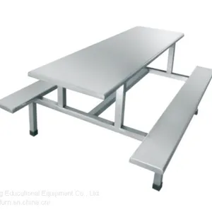 By-7003 Eight-person Stainless Steel Dining Table thumbnail-1