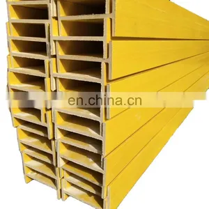 High Strength Fiberglass FRP /GRP Pultrusion Profiles,fiberglass Beams thumbnail-1