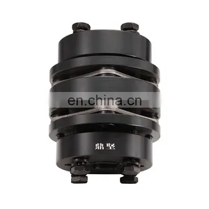 DLZ S45C Steel Customized Ferroalloy Double Disk- Type Flexible Coupling Disc Coupling With Locking Assembly thumbnail-5