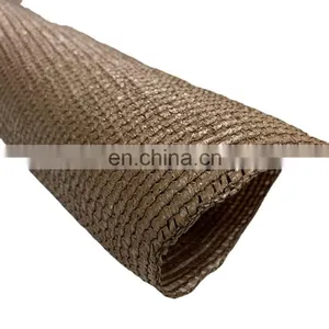 High Quality HDPE Brown Shade Cloth 6 Needles Knitted Garden Sun Shade Netting thumbnail-4