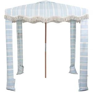 Commercial Beach Cabana Heavy-Duty Steel Frame Waterproof Canopy for Hotel and Resort thumbnail-4