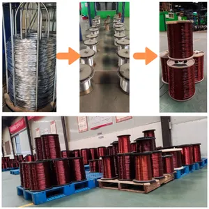 Industry Magnet Enamelled Aluminium Winding Wire Magnetic Transformer Enameled Aluminum Wire Belarus thumbnail-5