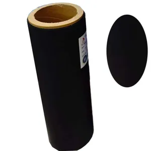 Black Color BOPP Soft Touch Laminating Film , Liking Peach Surface thumbnail-2