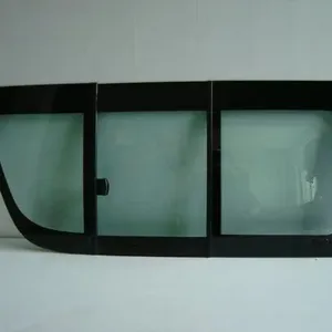Auto Glass Window With Aluminum Frame and Rubber thumbnail-1