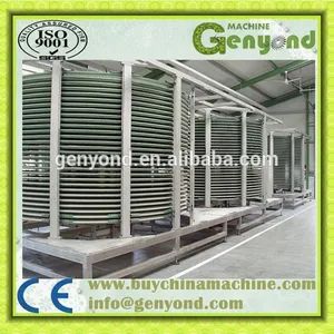 Factory IQF Quick Freezing Tunnel Frozen Fruit Vegetable Food Maker Flash Spiral Freezer Equipment Machine in China thumbnail-3