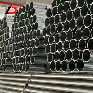 Customized Size Hot Dip Galvanized Round Steel Pipe / GI Pipe for Steel Structure thumbnail-3