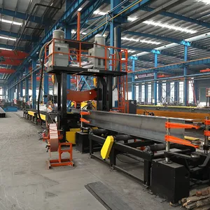 Zhouxiang H Beam Welding Making Fabrication Machine H Beam Steel Production Line thumbnail-1