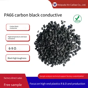 Pa66 Carbon Black Conductive Masterbatch, Conductive Nylon, Antistatic Pa66, Carbon Nanotube (cnt) Spinning Antistatic Pa66 thumbnail-3