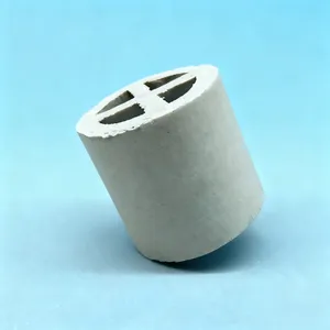 Pingxiang Daier Ceramic Cross Partition Ring 50mm 80mm 100mm 120mm 150mm Acid Resistant Tower Packing for Distillation Absorption and Support Layer thumbnail-5