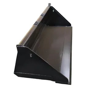 Skid Steer Bucket Attachment for Soil Sand Gravel and Debris Loading Handling thumbnail-5