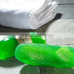 Wholesale Laundry Bar Soap Lemon Loofah Handmade Soap thumbnail-3