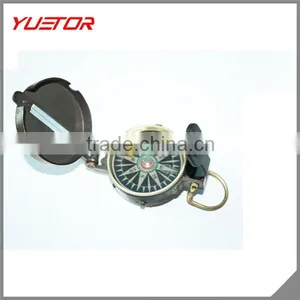 New Survival Ruder Compass Camping Hiking Key thumbnail-1