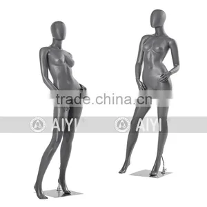 Silver Standing Sex Female Display Plus Size Mannequin thumbnail-6