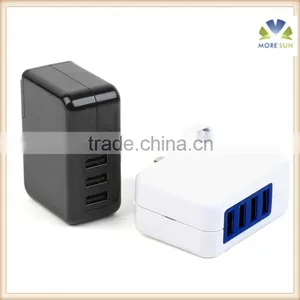 Portable Travel Charger 3.5/4.2A 4 Ports Wall Charger thumbnail-2