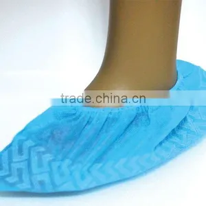 Xiantao Supplier Disposable PP Blue Shoecover Anti Skid Shoecover Non Woven Overshoes Quality Choice thumbnail-1