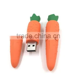 Bulk 1gb Carrot Shape USB Pendrive Vegetable Series USB Stick thumbnail-1