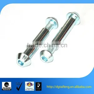 Galvanized Button Head Carbon Steel Male and Female Sexy Bolt thumbnail-2