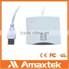 Amaxtek Usb Network Smart Card Reader for Internet Atm Transfer/Credit Card Payment/Balance Inquiries thumbnail-3