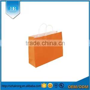Wholesale Cheap Brown Gift Paper Bags With Handles Printing Your Own Company Logo thumbnail-6