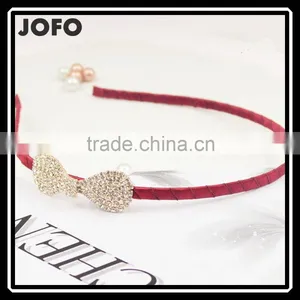 Lady Hairband Headband Hair Accessory Knotbow Crystal Metal Hair Band thumbnail-1