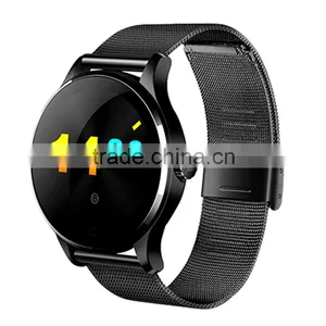 IP54 Waterproof 5D Curved OGS Screen bt 3.0 4.0 Smartwatch With Nucleus OS thumbnail-4