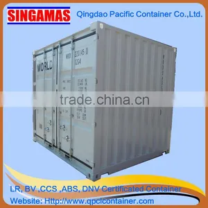 Mini 10' Stainless Steel Shipping Container thumbnail-2