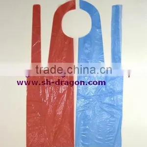 Plastic Apron, pe Bib, Disposable Bib, pe Apron thumbnail-1