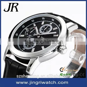 2016 Hot Charm Your Logo Custom Japan Movt Quartz Watch Stainless Steel Back Classic Quartz Watch thumbnail-2