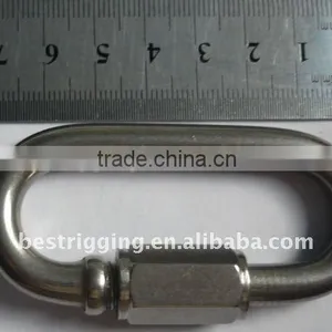 6mm Zinc Plated Quick Link in Karabiner Rigging Hardware Manufacturer thumbnail-5